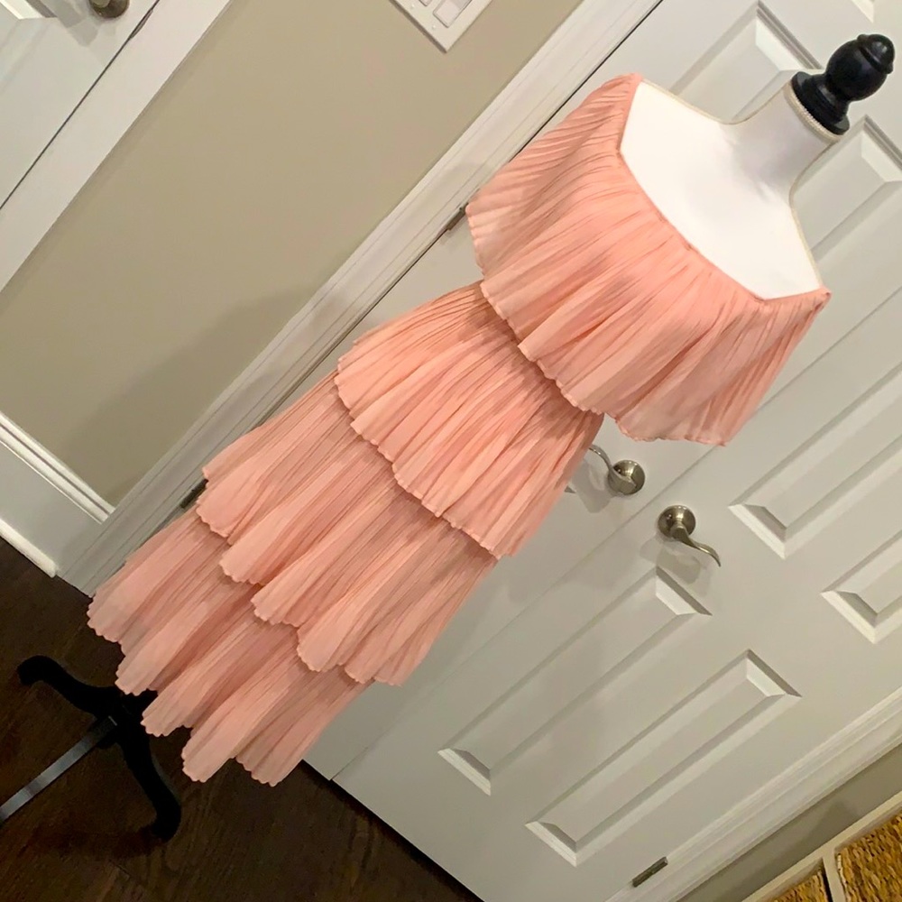 VICI light pink flutter dress